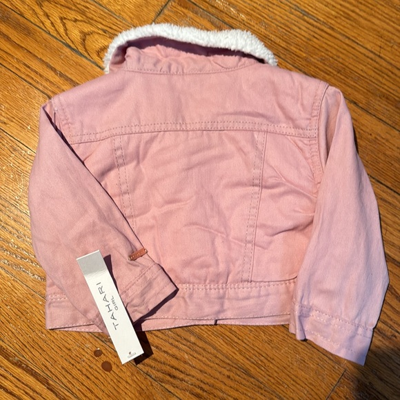 18m Tahari Girl Jacket in pale pink - Picture 2 of 3